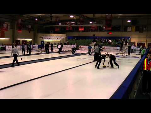 Steve Bice & Mark Bice Team vs Team Howard- Grimsby Tankard Curling 2011