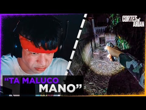 ARUAN REAGE A A CASA DIABÓLICA 2 - Caçadores de Lendas (RENATO GARCIA) - Cortes do Aruan