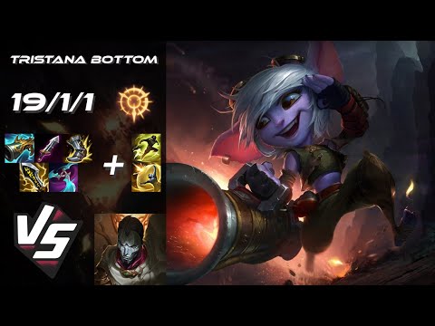 BOTTOM Tristana vs Jhin - NA Challenger Patch 25.S1.5