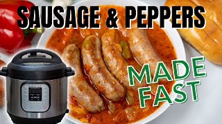 Instant Pot Sausage and Peppers: A Classic Made FAST