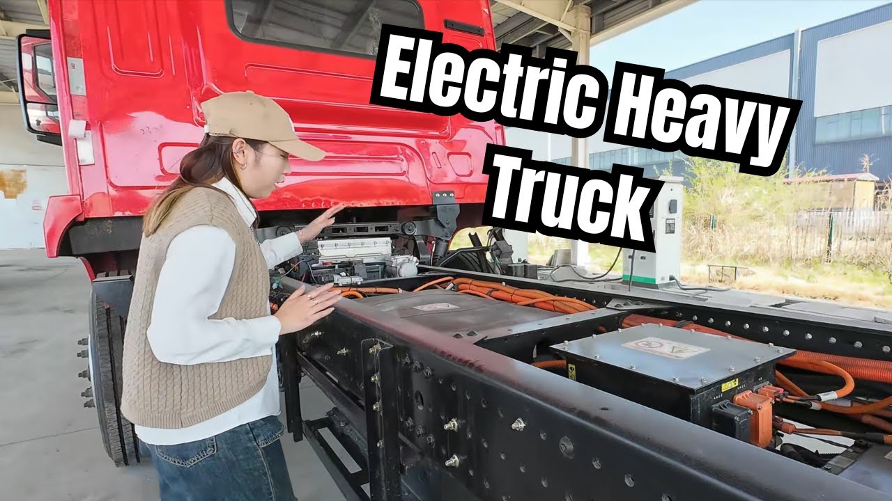 E-Axle for Electric Heavy Truck, Brief Introduction of the EV Truck Layout #ev #truck #electrictruck