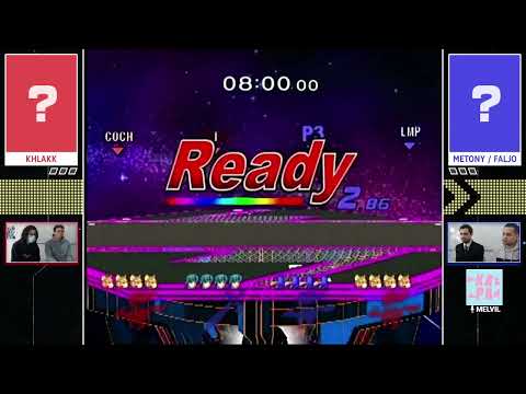 Dead Zone #2 - khlakk (Khalas & Tekk) vs. Metony & FalJo - SSBM Winners Quarters
