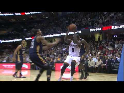 Anthony Davis 8 Blocks 2014.01.28 vs CLE