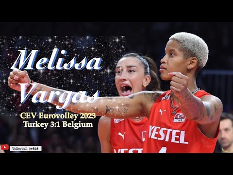 Melissa Vargas │Superpower│ 27 points │ Turkey vs Belgium │ CEV EuroVolley 2023 Women Eight Final