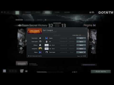 [Live] Secret vs Nigma | English Cast | Tiebreaker EPIC League Division 1 2020