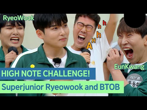 STUNNING HIGH NOTE of KPOP IDOLS! Can I sing higher than them? #Superjunior #BTOB