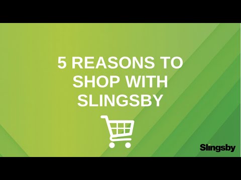 5 Reasons to Shop with Slingsby