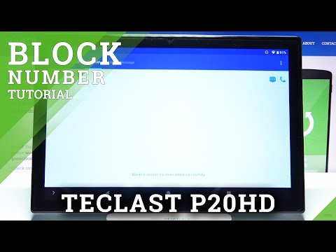 How to Block Calls on TECLAST P20HD – Block Number