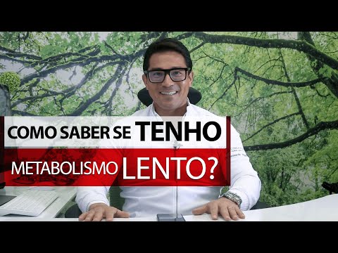 Como saber se tenho metabolismo lento?