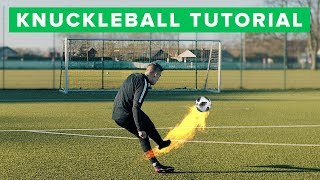 How to shoot a knuckleball | Learn CR7 free kick