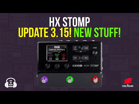 LINE 6 HX UPDATE 3.15 NEW STUFF