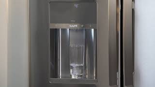 GE Profile 27.9 Cu. Ft. Smart Fingerprint Resistant 4-Door French-Door Refrigerator with Door In Door Stainless Steel PVD28BYNFS Picture