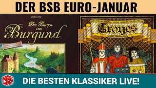 Euro Klassiker im Januar: Die Burgen von Burgund und Troyes! 🎲