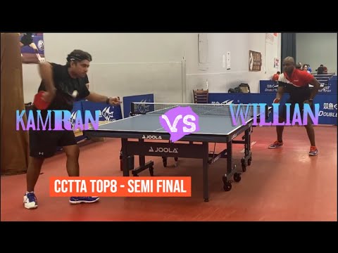 Willian DA SILVA [2488] vs Kamran AMIR [2104] - CCTTA Top 8 Open - Semi Final - Feb 05, 2023