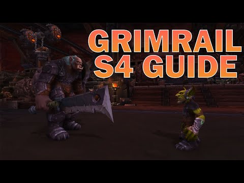 Grimrail Depot +29 Tank Commentary and Tips | Shadowlands Season 4 M+ Advanced Routing Guide