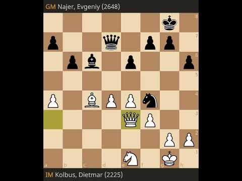 Dietmar Kolbus vs Evgeniy Najer- Fide Grand Swiss 2023, Round 1