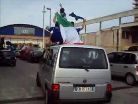 Arrivo dei campioni d'Europa -  Montesilvano calcio a 5