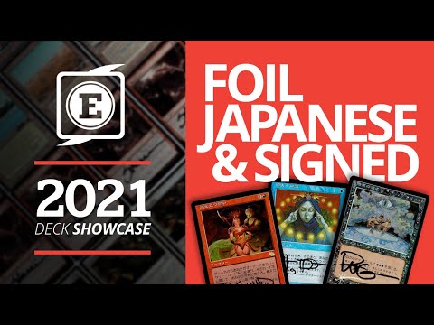 The EPIC Storm — Legacy Storm Combo Deck | 2021 Deck Showcase — Foil, Japanese, & Signed Cards