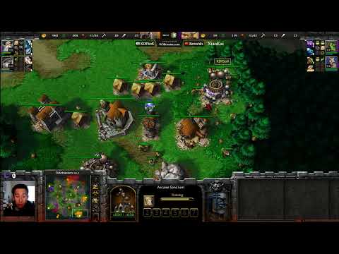 Sok (HU) vs XiaoKK (ORC) - Recommended - WarCraft 3 - Shock and Awe - WC3654