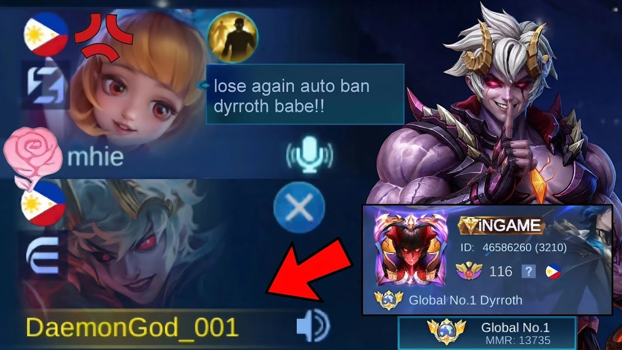 I MET AN ANGRY GIRL ON MIC... SHE HATED MY DYRROTH 😳💀 THEN THIS HAPPENED 😂