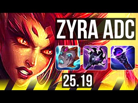 ZYRA & Morgana vs JINX & Sona (ADC) | 800+ games, 7/3/9 | NA Grandmaster | 25.19