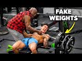 Fake Weights Prank On 8x Mr Olympia Ronnie Coleman