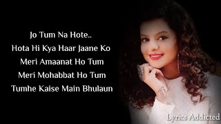 Kabhi Yaadon Mein Aaun Full Song with Lyrics - YouTube