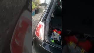 Fiat 500 tailgate/ hatch not opening manual solution