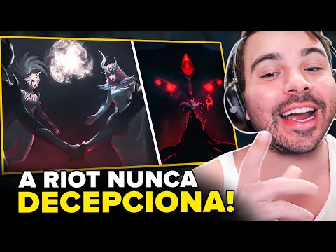 MINERVA reage ao TEASER das NOVAS SKINS "CONGREGAÇÃO das BRUXAS"! | O Canto da Sereia – LoL