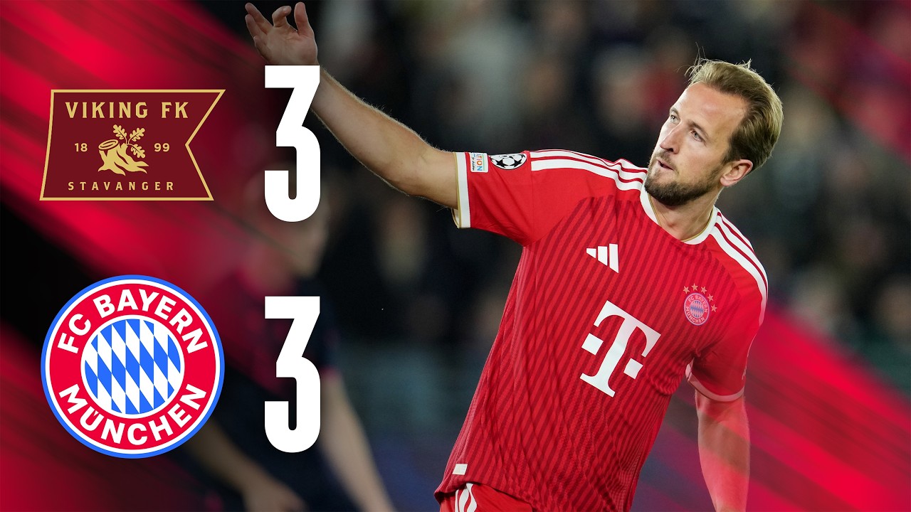 Viking FK 3 - 3 FC Bayern München highlights
