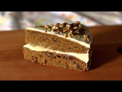 Tarta de zanahoria con frosting de queso, sabrosísima y bien explicada