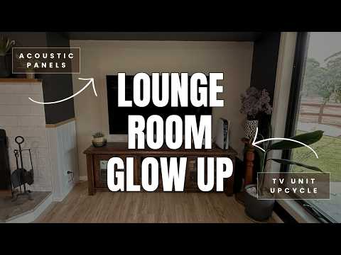 I Regret My Builder’s Bulkhead - So I Fixed It With Acoustic Panels & Upcycled My TV Unit