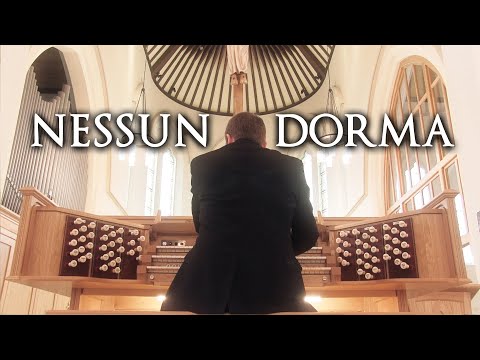 NESSUN DORMA - PUCCINI - ORGAN SOLO - JONATHAN SCOTT