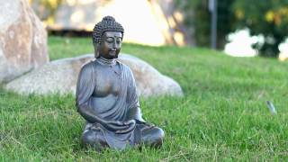 Meditating Buddha Outdoor Statue
