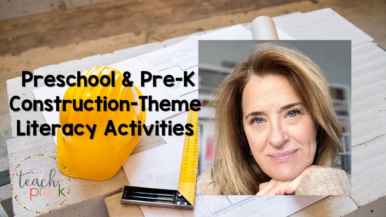 Kids will LOVE these Preschool & Pre-K Construction Literacy Activities!