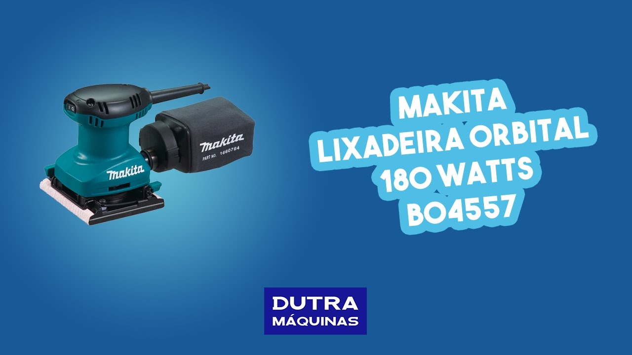 Шлифмашина плоская Makita BO4557  180Вт 14000об/мин 112x102мм липучка/зажимы
