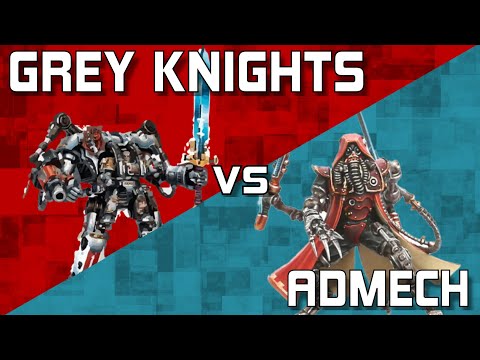 Admech (Mark Hertel) vs. Grey Knights (Mike) TnT Invitational 40k RTT Round 2