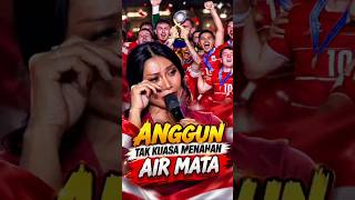 Anggun Tak Kuasa Menahan Air Mata di GBK