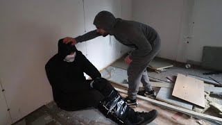 ROAD MAN FOUND TRAPPED IN ABANDONED HOUSE!!