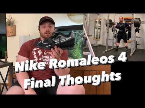 NIKE ROMALEOS 4 REVIEW PART 2: THOUGHTS AFTER HEAVY LIFTING PROS AND CONS - 675LBS SQUAT