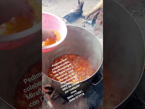 23 de abril de 2026. Ante la inundación pedimos su colaboración. Miraflores Chaco.