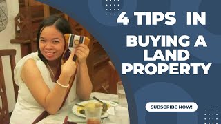 4 tips to know before buying a Land Property in the Philippines