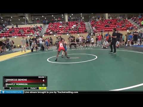 93 Lbs Round 1 - JaMarcus Siemens, OK Vs Brantly Morrison, OK 119d