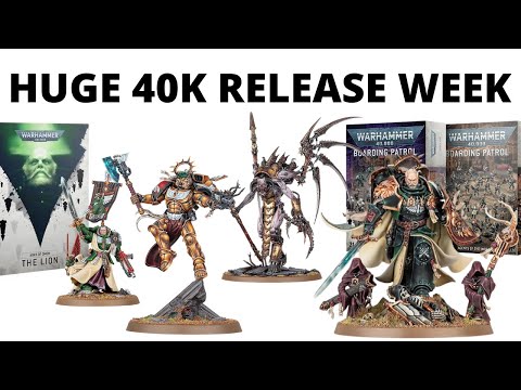 HUGE Warhammer 40K Release Week - Lion El'Jonson Pricing, Dante, Vashtorr, Drukhari, Votann and More