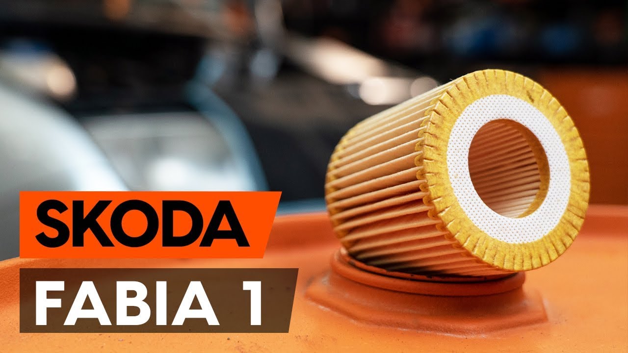 Cómo cambiar: aceite y filtro - Skoda Fabia 6Y5 | Guía de sustitución