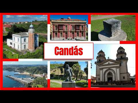 CANDÁS (CARREÑO - ASTURIAS) A VISTA DE DRON [4K]