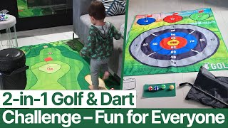 Velcro golf chipping game for Kids & Home Entertainment Ideas - Golf Training for Kids