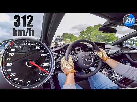 Audi RS6 Performance (605hp) - 0-312 km/h acceleration!