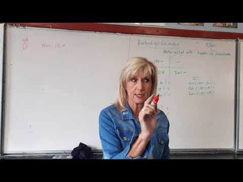 Allies Wiskunde 2021 Graad 11 Les 30