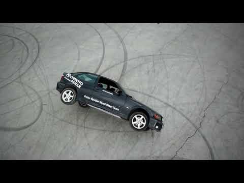 Stunt Driving on Two Wheels By Dejan Špoljar Stunt Driver (BMW E36compact)